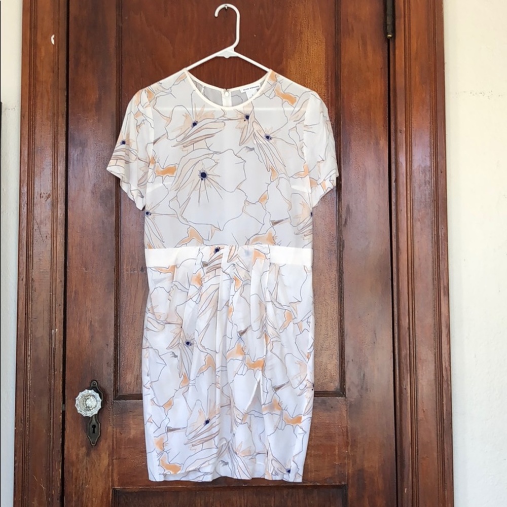 Club Monaco Silk Dress - Perfect for Spring!